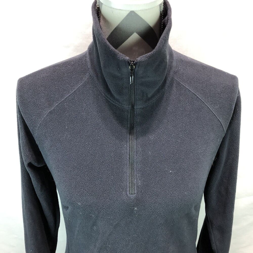 Columbia Women's XL6624 1/2 Zip Arctic Air Fleece Black Medium EEE10